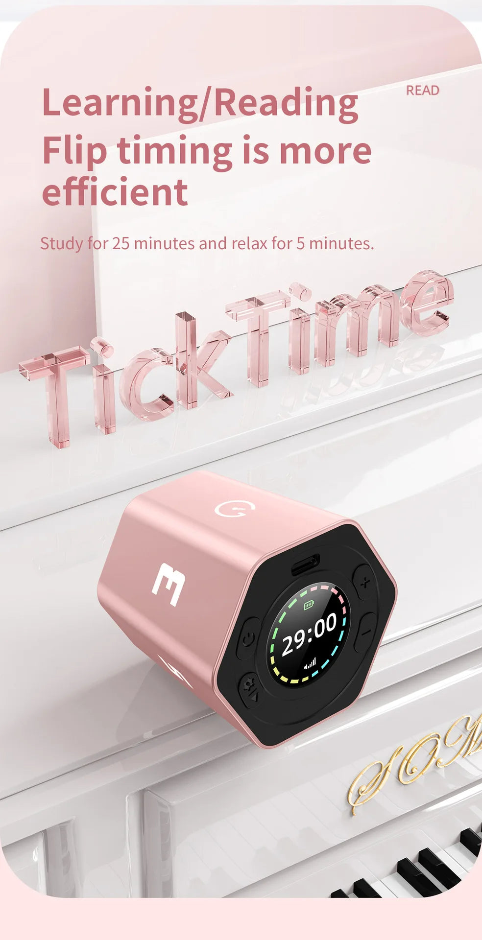 Mielmora Pulse™ | Gravity Productivity Timer