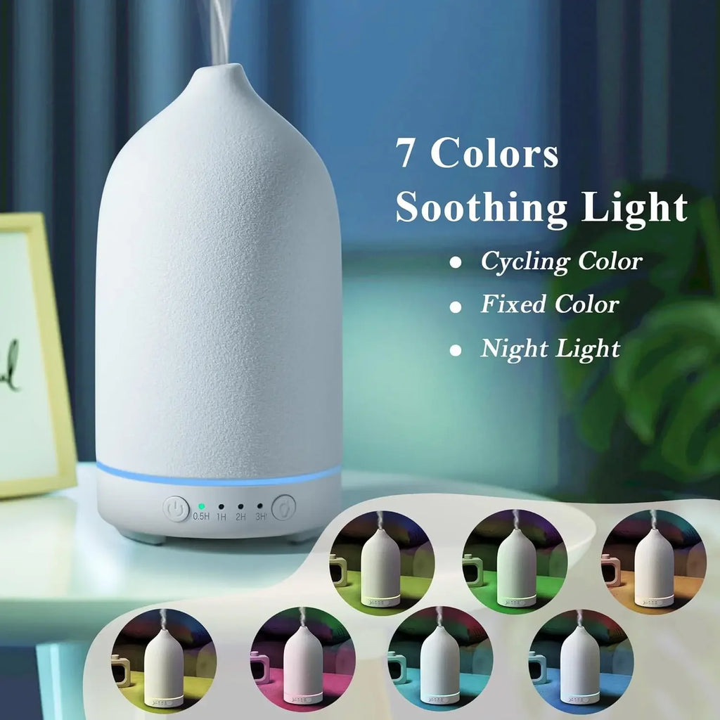 Mielmora Terra™ | Handcrafted Ceramic Stone Diffuser.