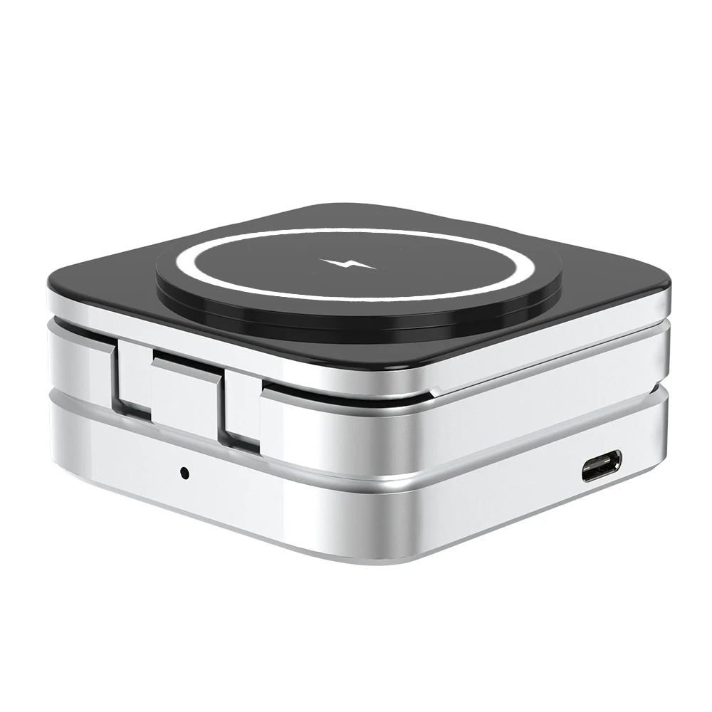 The Mielmora AuraStation™ | 3-in-1 Magnetic Wireless Charging Stand