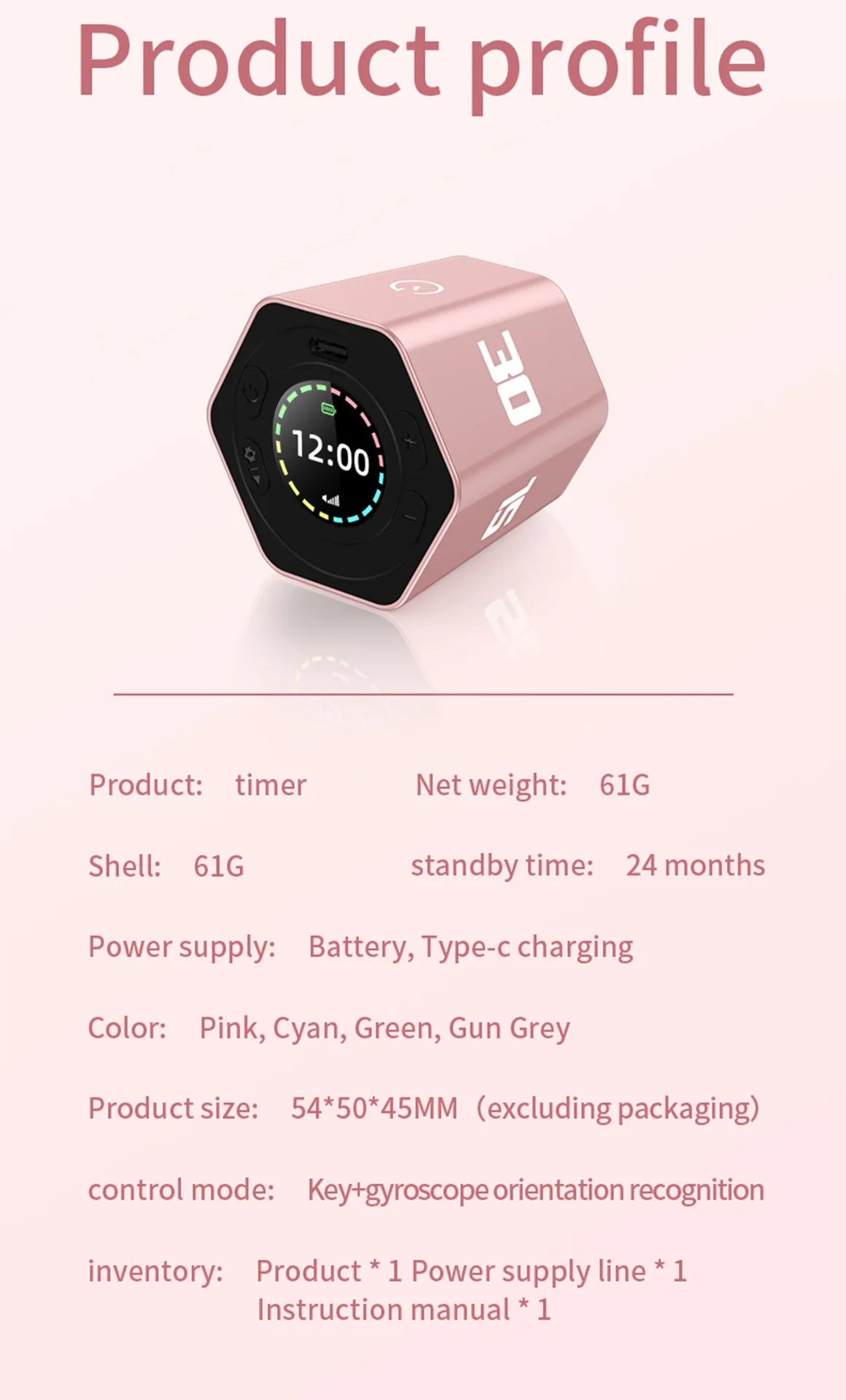 Mielmora Pulse™ | Gravity Productivity Timer