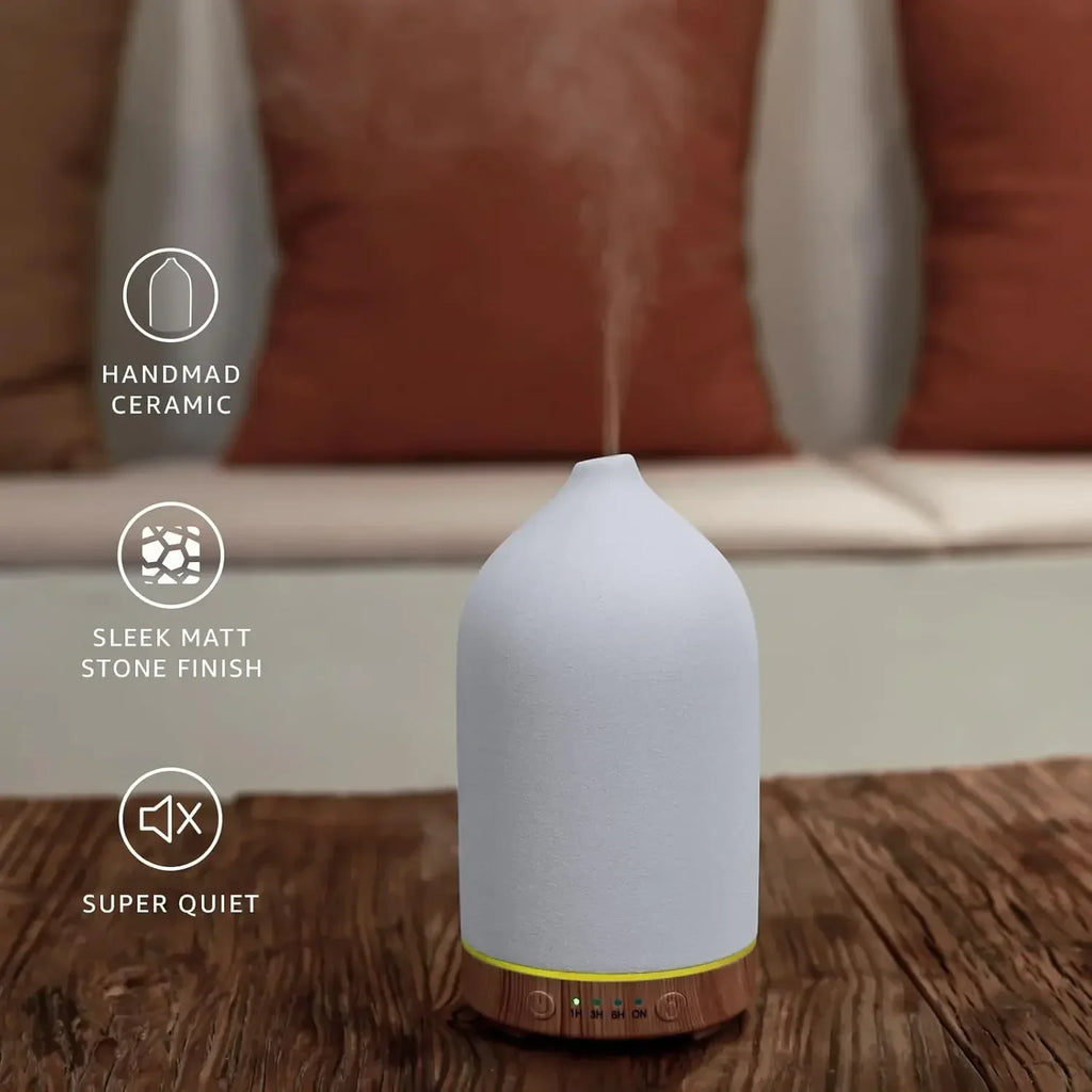 Mielmora Terra™ | Handcrafted Ceramic Stone Diffuser.