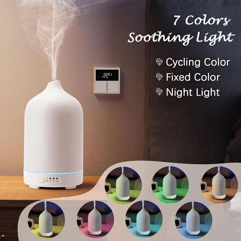 Mielmora Terra™ | Handcrafted Ceramic Stone Diffuser.
